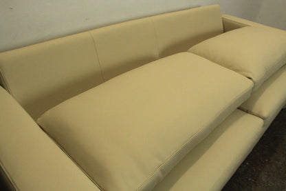 COR Conseta 3-Sitzer Couch Designer Sofa Leder Creme (Ghiaccio 666) -Neuwertig | Cor - Bild 10