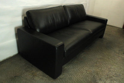 COR CONSETA | 3-SITZER | SCHWARZ LEDER | DESIGNER SOFA | Cor - Bild 4