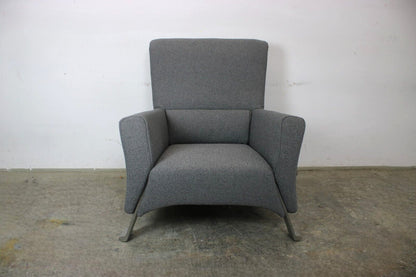 Rolf Benz 322 Sessel Dreisitzer Designer Einsitzer Sofa Uni-Stoff Grau Neubezug | Rolf Benz - Bild 2