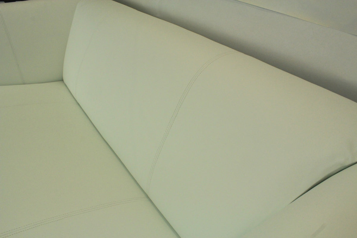 ROLF BENZ 322 | 2,5-SITZER | WEISS LEDER | DESIGNER SOFA | Rolf Benz - Bild 10