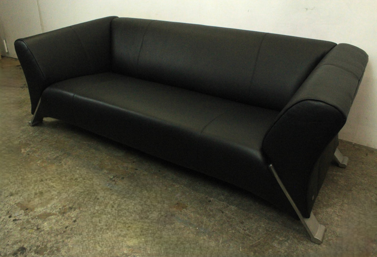 Rolf Benz Modell 322 Couch Garnitur 3-Sitzer 2-Sitzer 1-Sitzer Sofa Sessel Black | Rolf Benz - Bild 3