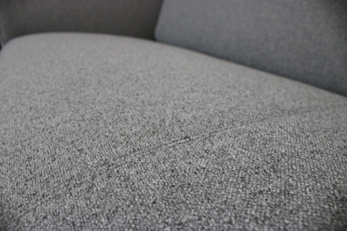 Rolf Benz 322 Club Sofa Dreisitzer Designer Couch Uni-Stoff Grau Neubezug | Rolf Benz - Bild 7