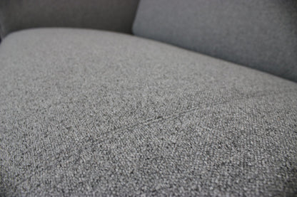 Rolf Benz 322 Club Sofa Dreisitzer Designer Couch Uni-Stoff Grau Neubezug | Rolf Benz - Bild 7