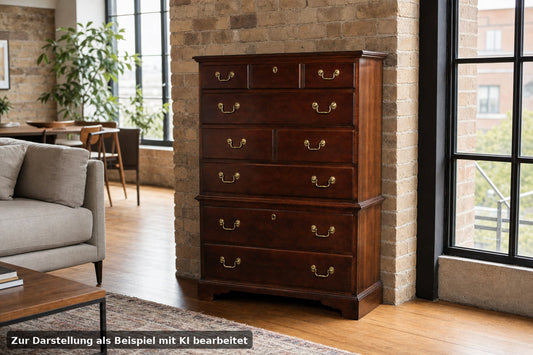 Drexel Heritage Herrenkommode Schubladenschrank Mahagoni Made in USA | Drexel Heritage - Bild 1