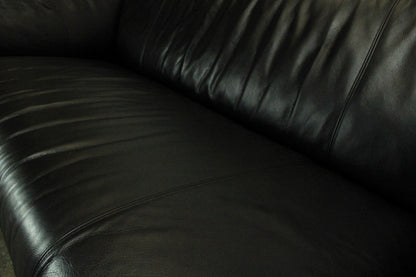 ROLF BENZ 322 | 3-SITZER | SCHWARZ LEDER | DESIGNER SOFA | Rolf Benz - Bild 7