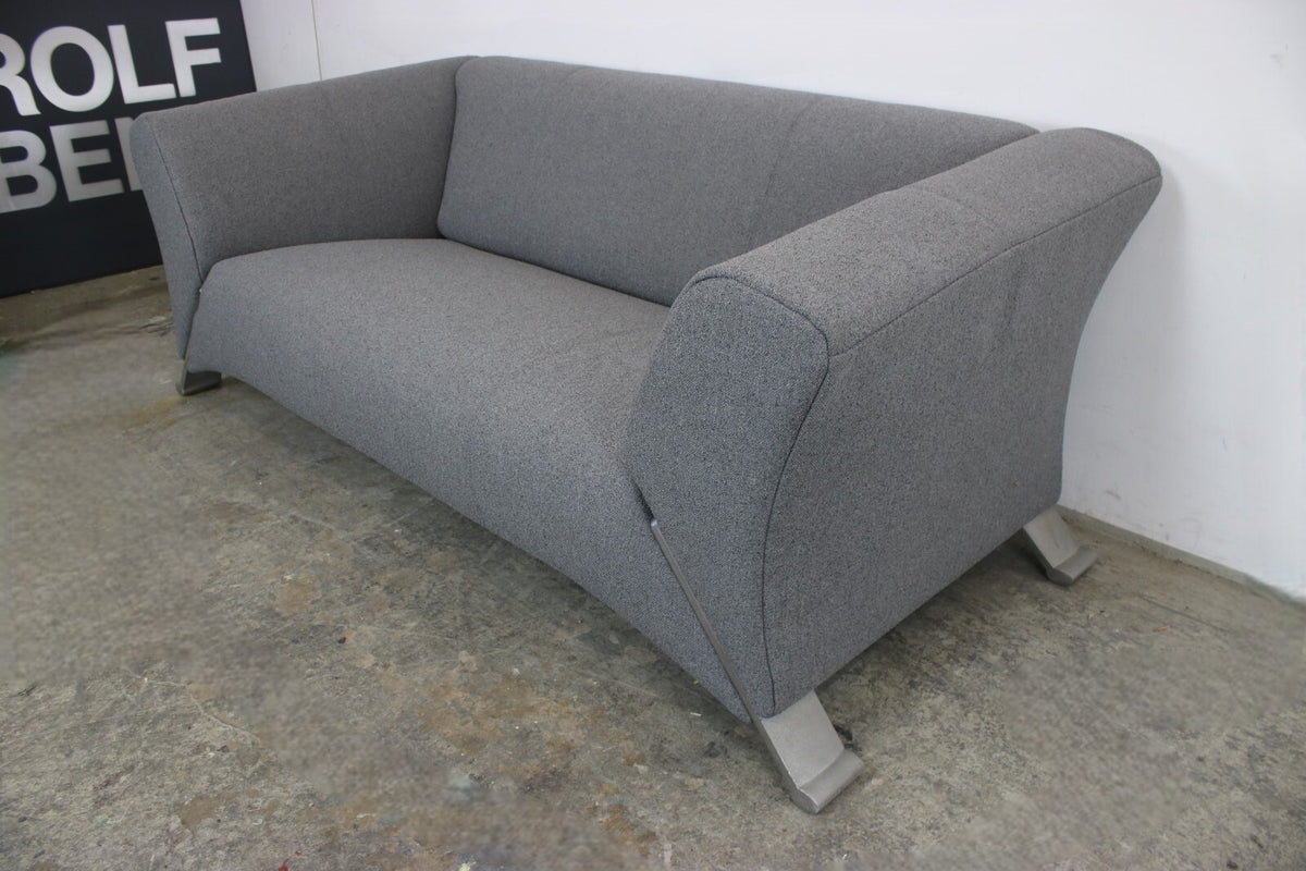 Rolf Benz Modell 322 Garnitur Couch& Sessel Uni-Stoff Neubezug | Rolf Benz - Bild 5