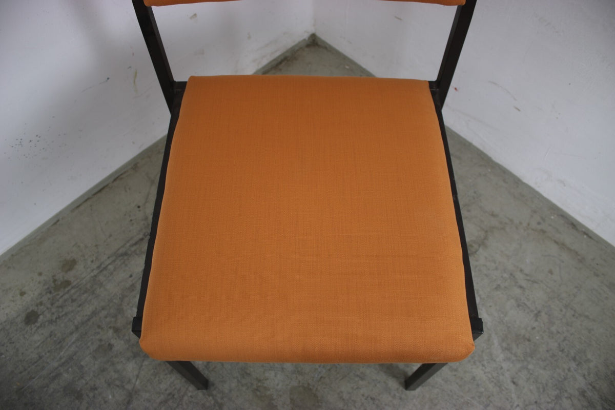 L&C Arnold Stahlrohr Stühle 60er Jahre Vintage Stuhl Set Orange | Arnold - Bild 9