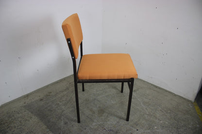 L&C Arnold Stahlrohr Stühle 60er Jahre Vintage Stuhl Set Orange | Arnold - Bild 8