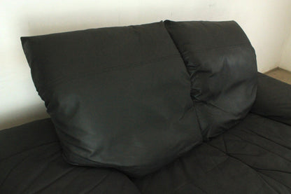 Rolf Benz AK 345 Schwarz Zweisitzer Couch Vintage Designer Sofa | Rolf Benz - Bild 8