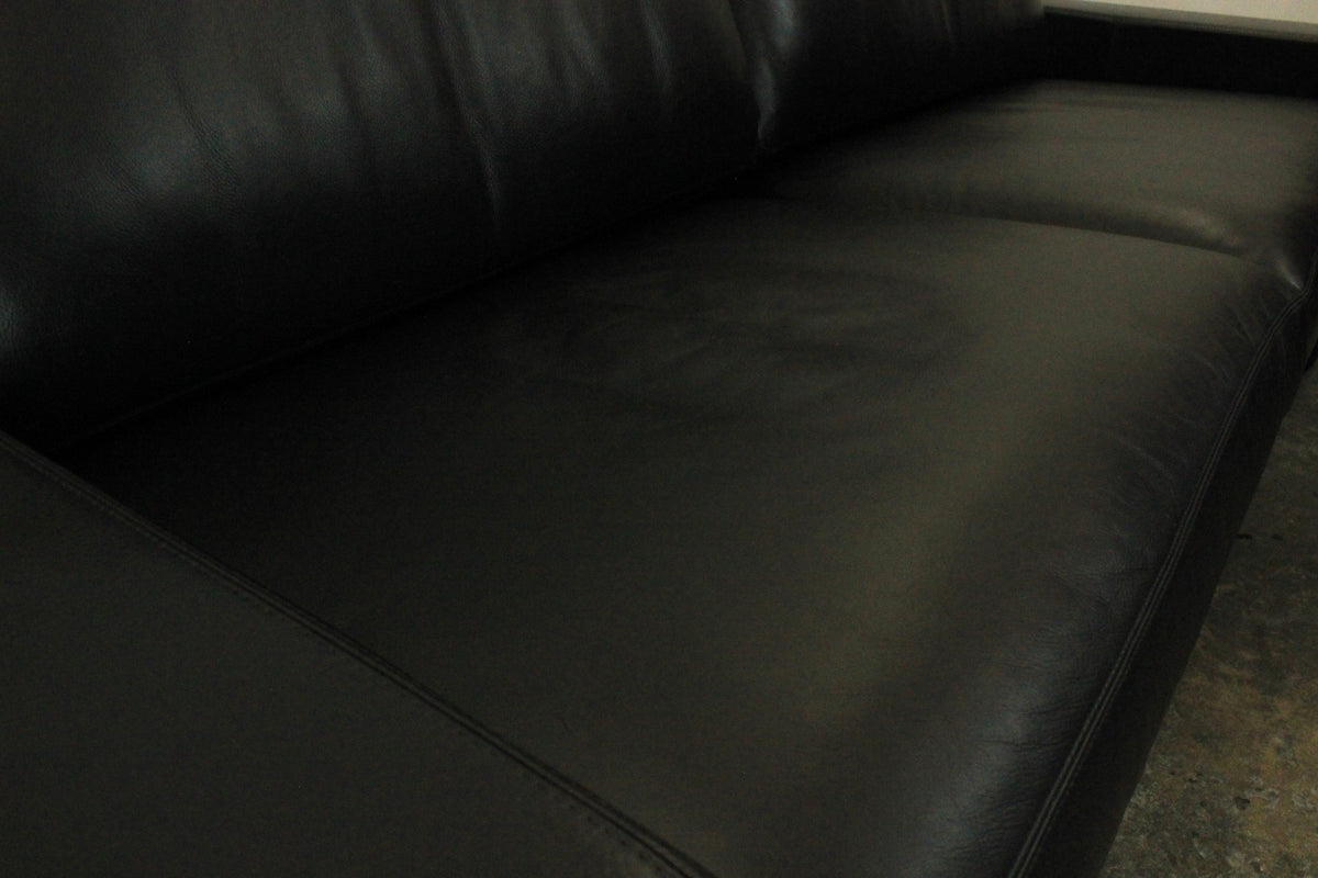 COR CONSETA | 3-SITZER | SCHWARZ LEDER | DESIGNER SOFA | Cor - Bild 6